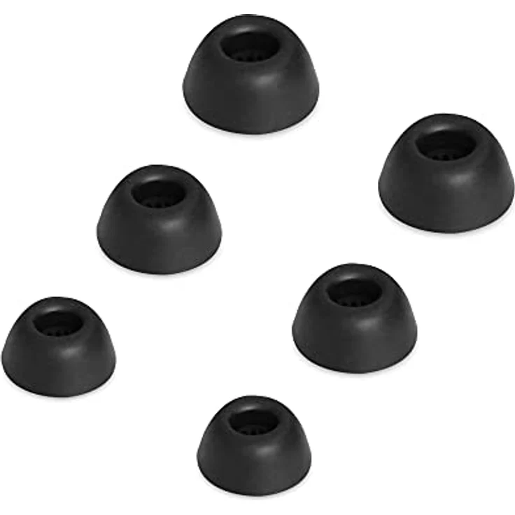 kwmobile 6x Polster für Huawei FreeBuds Pro Ohrpolster (3 Größen - Silikon Ohrstöpsel In-Ear Kopfhörer) – Bild 3