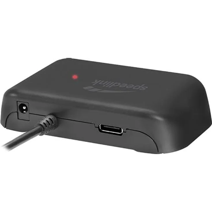 Speedlink SNAPPY EVO 4 Port USB Hub – passiver USB-C 3.1 Gen 1 Hub mit 3x USB-A und 1x USB-C für eine schnelle Datenübertragung mit bis zu 5 Gbit/s, Anschluss über USB-C, schwarz – Bild 3