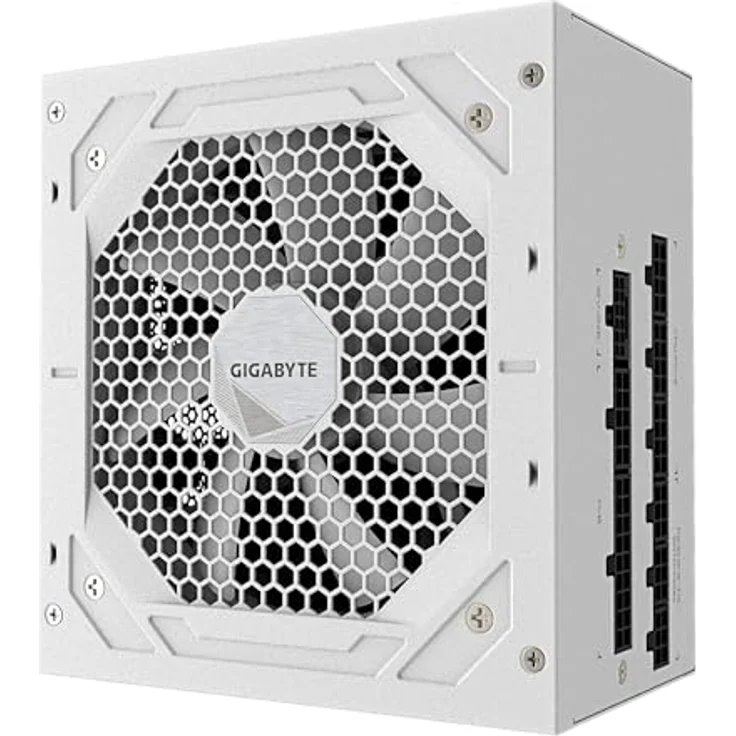 Gigabyte GP-UD850GM PG5 ICE, 850W ATX 3.1 Netzteil mit 80 PLUS Gold-Zertifizierung, vollmodular, Weiss – Bild 2