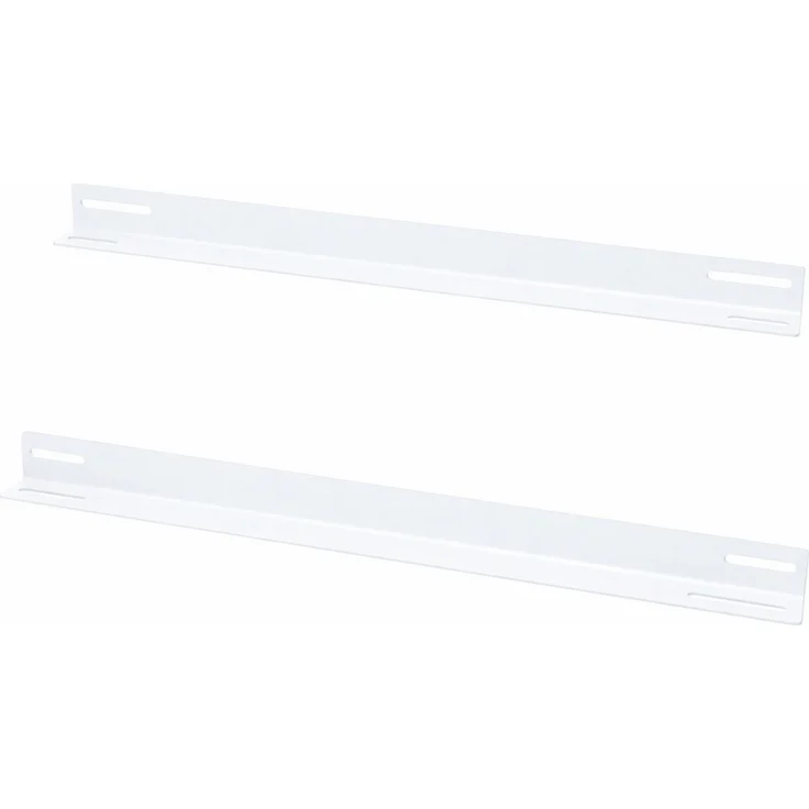 DSIT Serverschrank 19” Rackschienen, passende Lösung für 450mm tiefe Wandschränke, weiß, bis 60 kg belastbar
