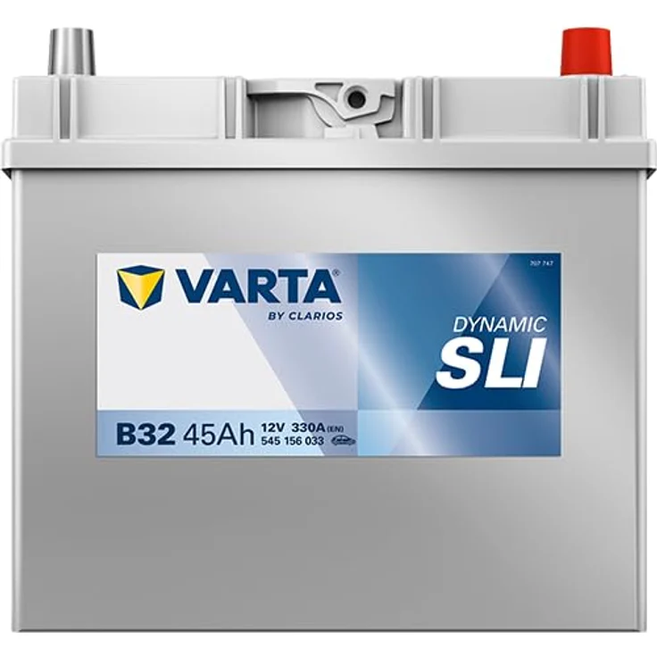 VARTA B32 Blue Dynamic 45Ah 330A Autobatterie, wartungsfrei, 12V, Schaltung 0 – Bild 2