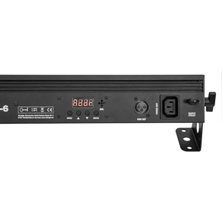 Eurolite LED BAR-6 QCL RGB+WW, LED Scheinwerfer mit DMX-Steuerung, 14 Watt, Innen- und Außeneinsatz, robustes Gehäuse – Bild 4