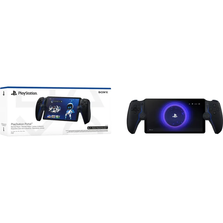 PlayStation 5 Portal Remote-Player Midnight Black, Konsolen Zubehör für flexibles und unmittelbares Gaming