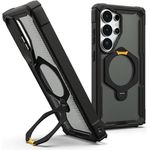 URBAN ARMOR GEAR Plasma XTE 360 Case für Samsung Galaxy S26 Ultra, Kickstand Hülle, Wireless Charging kompatibel, schwarz