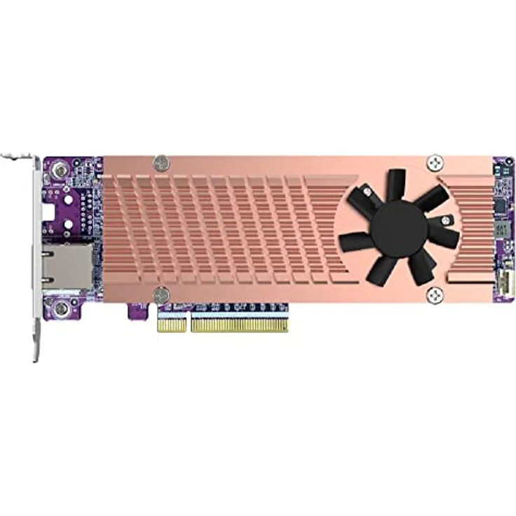QNAP Card QM2 Schnittstellenkarte/Adapter Eingebaut PCIe, RJ-45