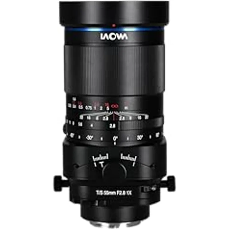 Laowa 55 mm f/2.8 Tilt-Shift 1X Makro-Objektiv für Sony FE Mount Kameras, +/-10 Grad Neigung, 1:1 Vergrößerung