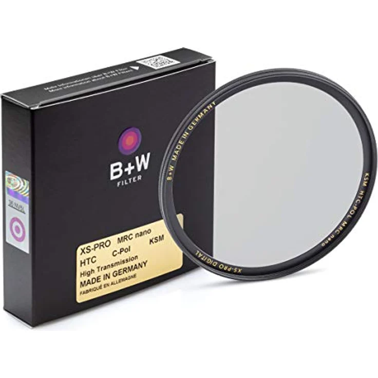 B+W Zirkularer Polarisationsfilter Käsemann (37mm, High Transmission, MRC Nano, XS-Pro, 16x vergütet, slim, Premium) – Bild 2