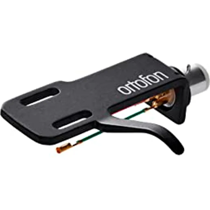 Ortofon SH-4 Black - Universal Headshell für eine direkte & einfache Montage an S-förmigen Tonarmen, schwarz