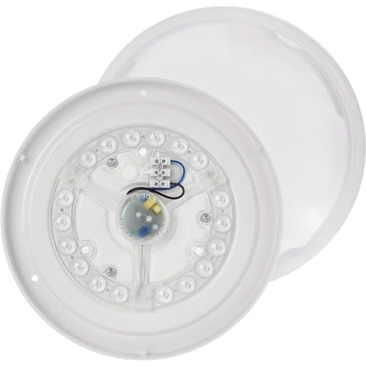 EMOS LED Panel FIONI 12 W, runde 1200 lm Deckenleuchte, IP44 wasserdicht, neutralweiß 4000K, 25,5 cm Durchmesser – Bild 4