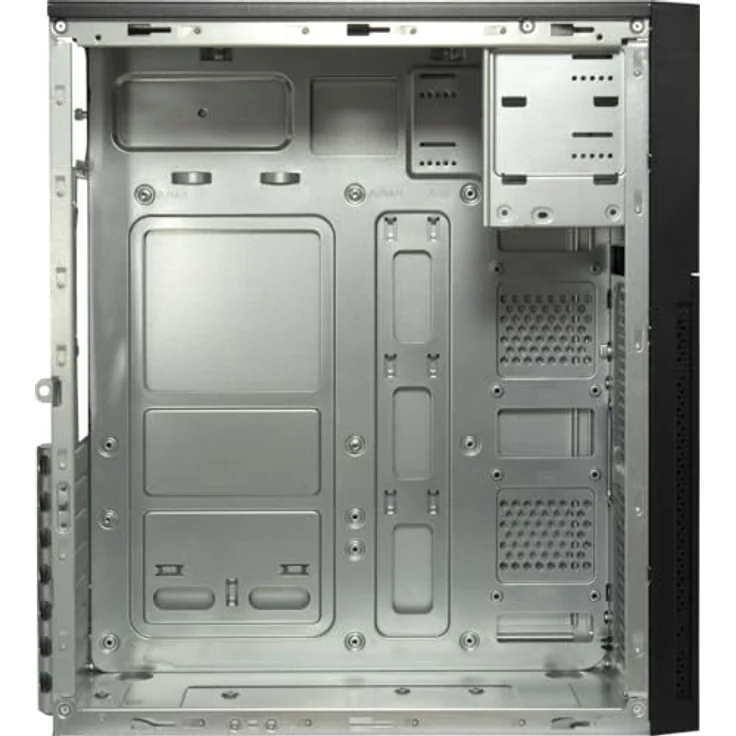Inter-Tech Midi Tower IT-2815 Linear, PC-Gehäuse mit Mainboards bis ATX, schraubbaren Slotblechen und 2x USB 3.2 Gen 1 – Bild 5