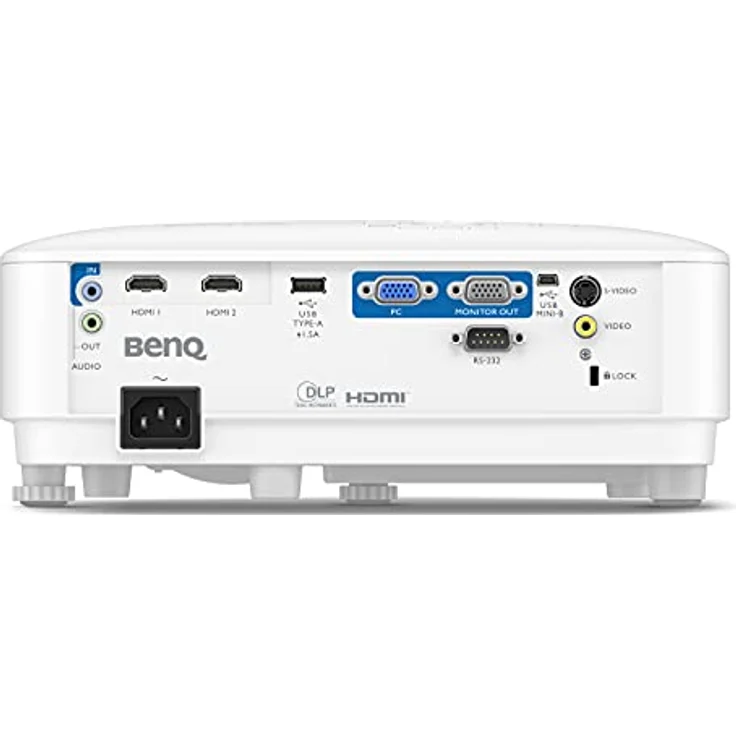 BenQ MX560 Heimkino-Beamer, DMD/DLP, XGA (1024 x 768), Kontrast 20000:1, 4000 ANSI-Lumen, Bilderverhältnis 4:3, weiß – Bild 6
