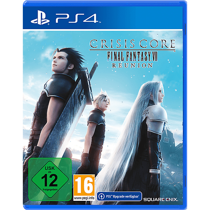 Square Enix Crisis Core Final Fantasy VII Reunion, PS4-Spiel mit HD-Grafik, überarbeitetem Kampfsystem und neuem Soundtrack