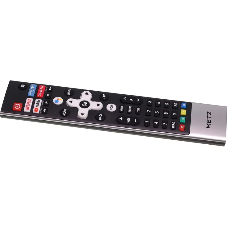 Metz N030107-001354-001, Fernbedienung für TV Fernseher, passgenaues Original Ersatzteil