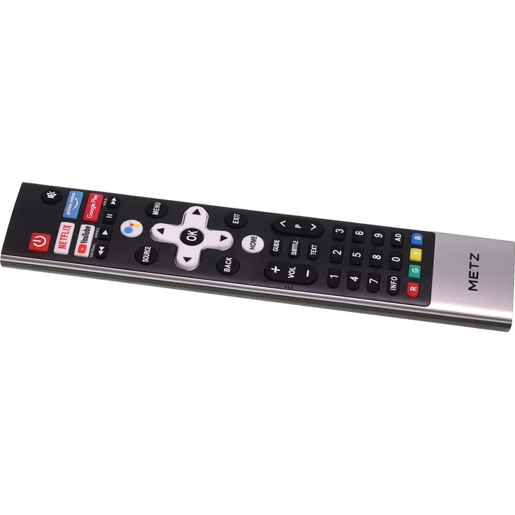 Metz N030107-001354-001, Fernbedienung für TV Fernseher, passgenaues Original Ersatzteil