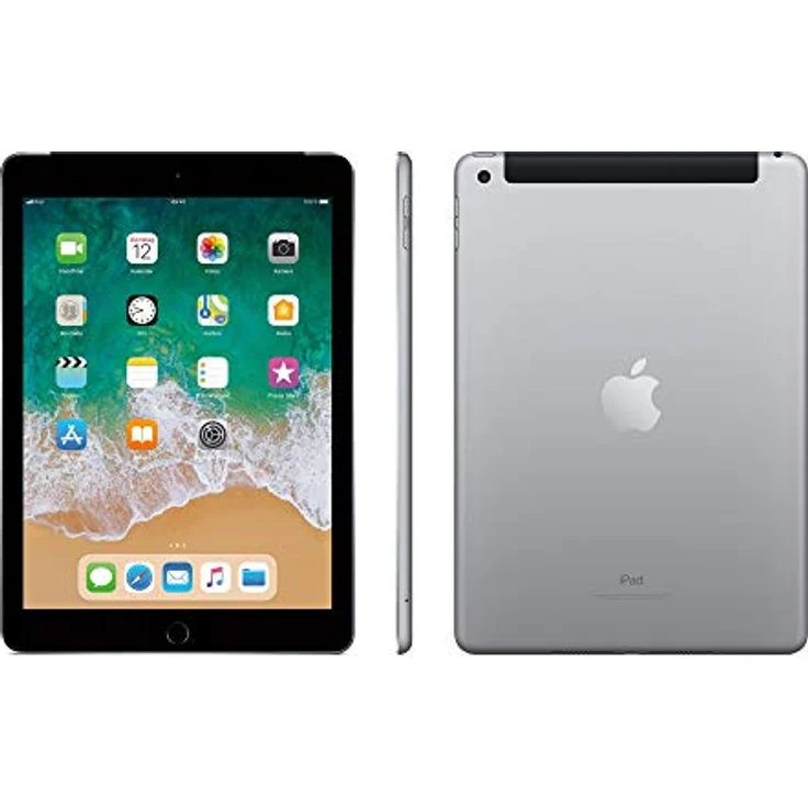 Apple iPad (2017) WiFi + Cellular Spacegrau 128 GB (MP2D2FD-A) – Bild 3