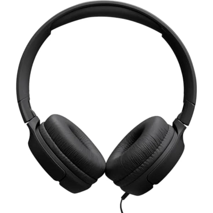 JBL Tune 520C, kabelgebundene On-Ear-Kopfhörer mit Mikrofon, Pure Bass Sound, EQ-Presets, USB-C-Anschluss, faltbares Design, Schwarz – Bild 5
