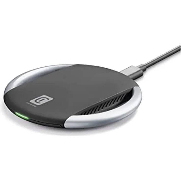 Cellularline | Wireless Netzwerk-Ladegerät | 15 W kabellose Ladestation