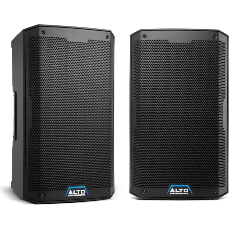 Alto TS 410 Stereo-Set, 2000 W Standlautsprecher mit Bluetooth, DSP und App-Steuerung, 2-Wege-System