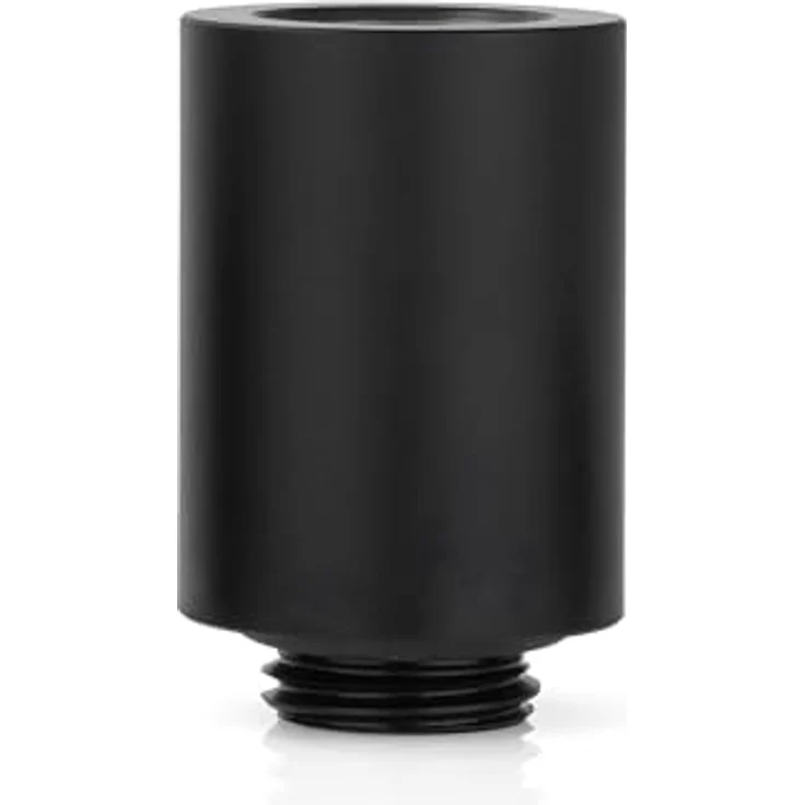 Thermal Grizzly DeltaMate MF28, 28 mm Extender G1/4 Zoll Fitting in mattschwarz, CNC Messing, für Custom-PC Wasserkühlung, Made in Europe – Bild 2