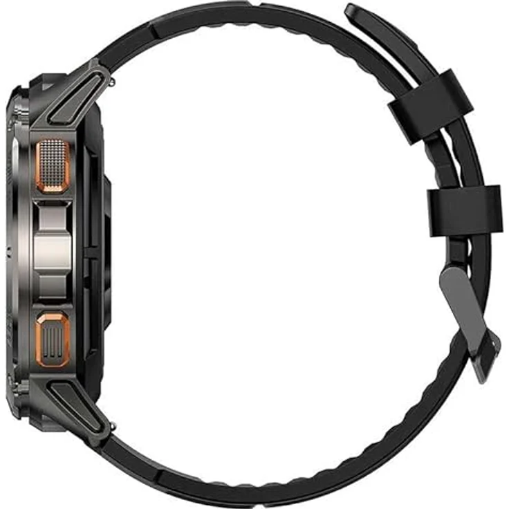 KOSPET Tank T3 Smartwatch, 3.6 cm AMOLED, Schwarz, mit 170+ Sportmodi und langer Akkulaufzeit – Bild 4