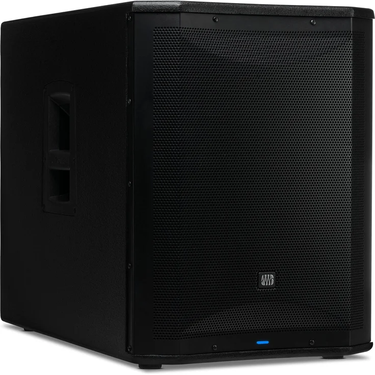 PreSonus AIR XD Sub 15, Aktiver PA Subwoofer mit 2000 W Class-D-Verstärker, 15-Zoll-Treiber, variabler Tiefpassfilterung, Schwarz