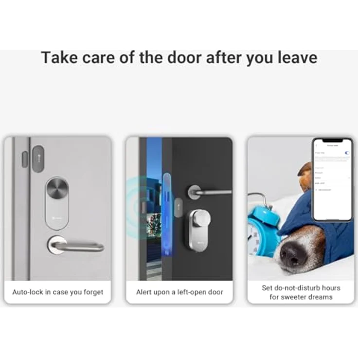 EZVIZ DL01Pro Smart Lock, intelligentes Türschloss mit Multifunktions-Keypad, Fernzugriff, Bluetooth und automatischer Sperrfunktion – Bild 2
