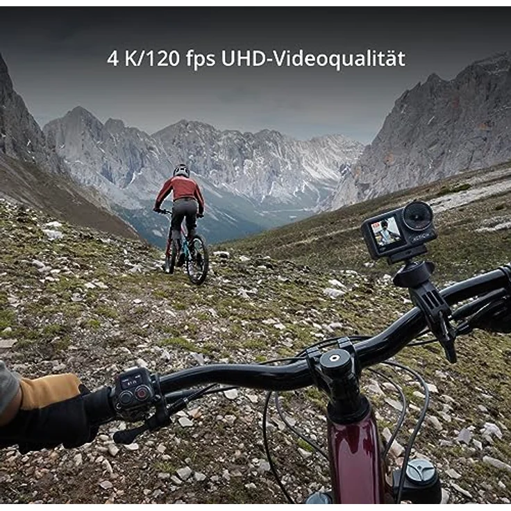 DJI Osmo Action 4 Standard-Combo – 4K/120fps wasserdichte Action-Kamera mit einem 1/1,3-Zoll-Sensor, atemberaubende Low-Light-Aufnahmen, 10-Bit- und D-Log M-Farbleistung, langlebiger 1.770 mAh-Akku – Bild 5