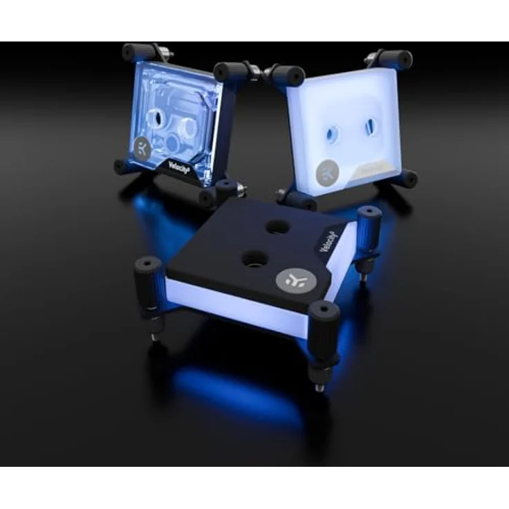 EKWB WAC Quantum Velocity3 CPU Wasserkühler - AM5, 1700/1851, Plexi – Bild 4