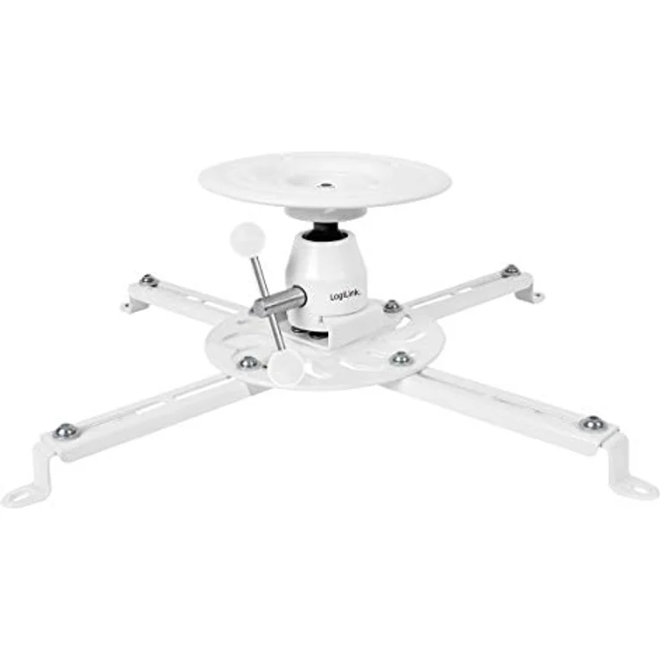 LogiLink BP0056 Halterung für Beamer und Projektoren bis 25 kg, Armlänge 135 mm Weiß – Bild 2