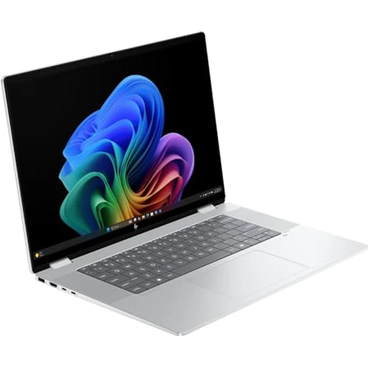 HP OmniBook X Flip 16-as0178ng, 16" 2.8K OLED Touchscreen, Intel Core Ultra 7, 32GB RAM, 2TB SSD, Windows 11, silber – Bild 2