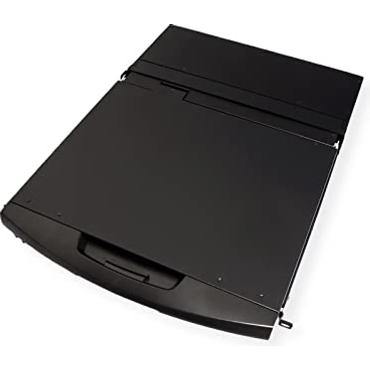 VALUE 19"-KVM-Switch, 8-Port, 48 cm (19") TFT (16:9), VGA, USB, Tastaturlayout D, Teleskopschienen, breite Handauflagefläche, Einbau in 19"-Schrank – Bild 3