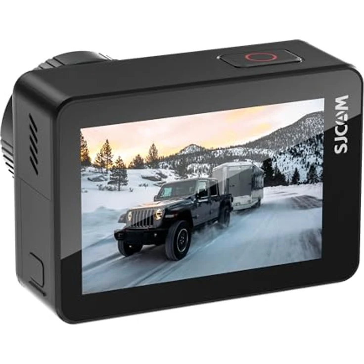 SJCAM SJ10 Pro Sports Camera Dual Screen WiFi 4K 60 FPS, mit verbessertem 1,3-Zoll-Display und robustem Gehäuse, schwarz – Bild 2