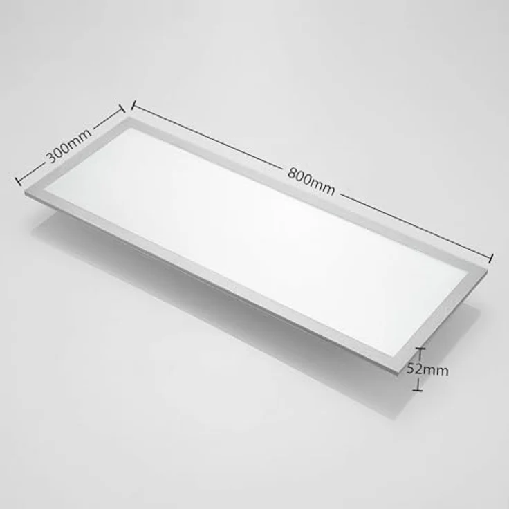 Arcchio PRIOS LED Panel 'Gelora' (Modern) in Weiß für Küche (1 flammig) - Energiesparende Deckenlampe mit Leuchtmittel, hochwertige Qualitätslampe – Bild 5