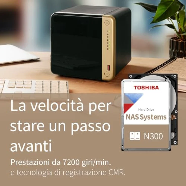 Dynabook Toshiba N300, interne Festplatte mit 18 TB, SATA-600, 7200 RPM, 3.5" für NAS Server – Bild 4