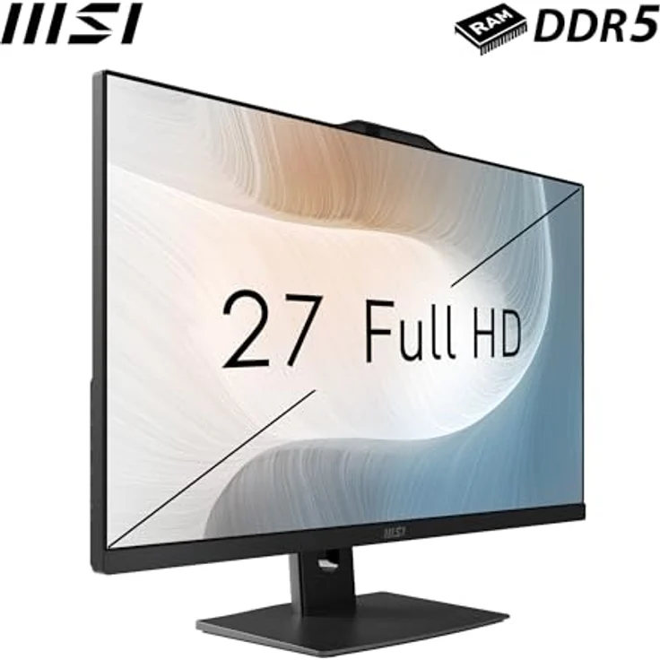 MSI Modern AM272P 1M-1427AT, All-in-One-PC mit 27" FHD Display, Intel Core i5, 16GB RAM, 512GB SSD, Windows 10 Professional – Bild 2