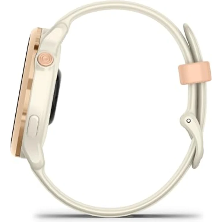 Garmin Vivoactive 6, 42 mm GPS-Fitness-Smartwatch mit AMOLED-Display, Herzfrequenz-Tracking und in Bone/Pink Dawn Metallic – Bild 8
