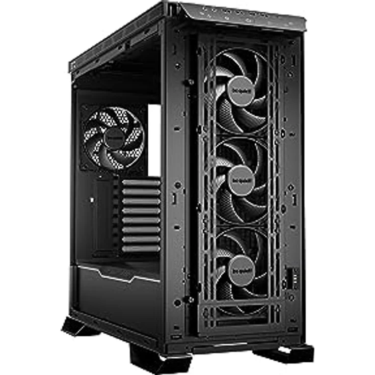 be quiet! Dark Base Pro 901 Black PC-Gehäuse maximaler Airflow 3X Silent Wings 4 PWM Lüfter leiser Betrieb I/O-Panel Mainboard-Tray für invertiertes Layout ARGB-Beleuchtung PSU-Abdeckung BGW50 – Bild 4