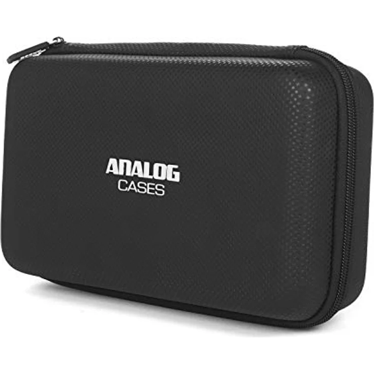 Analog Cases GLIDE Case für Roland MC-101 oder gleichartige Groovebox (Transporttasche/Etui gefertigt aus geformten und wasserdichtem EVA, integrierte Netzttasche), Schwarz. – Bild 2