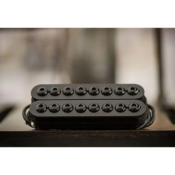 Seymour Duncan Invader Humbucker Set, High Output Tonabnehmer mit SH-8N und SH-8B, schwarz – Bild 2