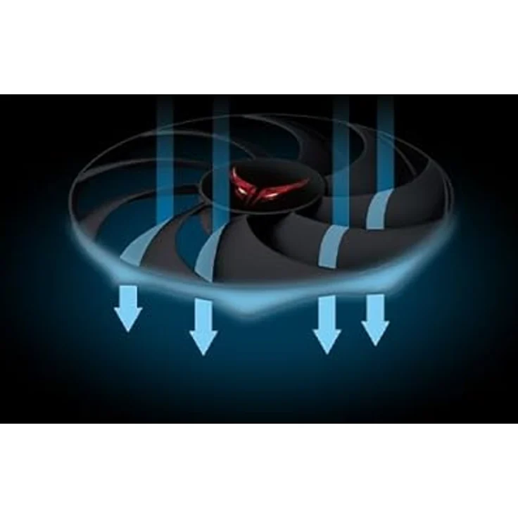 PowerColor AMD Radeon RX 9070 XT Grafikkarte, 16 GB GDDR6, hohe Gaming-Leistung und fortschrittliches Kühlsystem – Bild 3