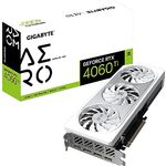 Gigabyte NVIDIA GeForce RTX 4060 Ti AERO OC Graphics Card - 16GB GDDR6, 128-bit, PCI-E 4.0, 2595MHz Core Clock, 2x DP 1.4, 2x HDMI 2.1a, NVIDIA DLSS 3 - GV-N406TAERO OC-16GD