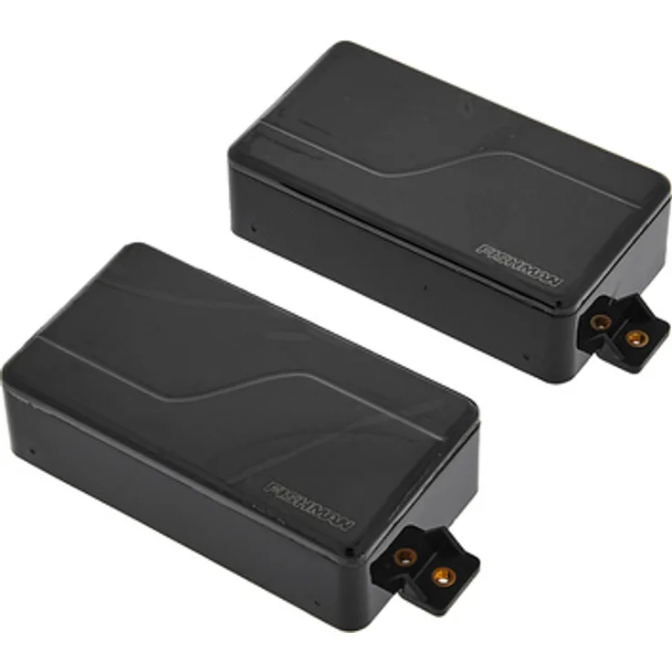 Fishman Fluence Modern Humbucker V2 Set BKN, Aktives E-Gitarren Tonabnehmer Set mit 3 Stimmen, Steg- & Halsposition, Black Nickel