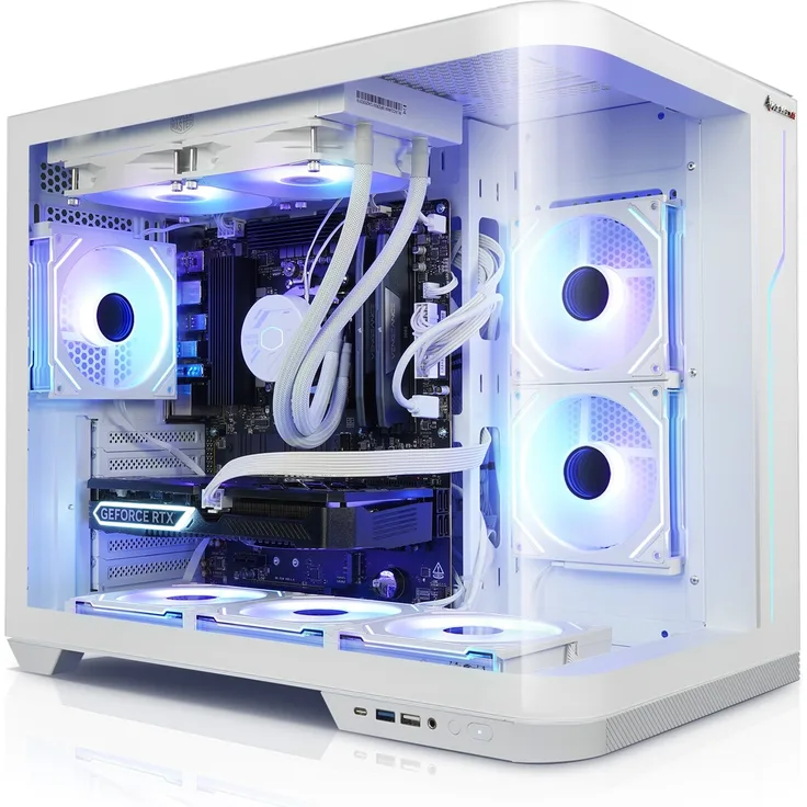 kiebel.de Gaming PC Panorama Curve Ultra, Intel Ultra 7 270K Plus, 32GB DDR5, NVIDIA RTX 5060 Ti 8 GB, 1TB SSD, Windows 11, Desktop-PC