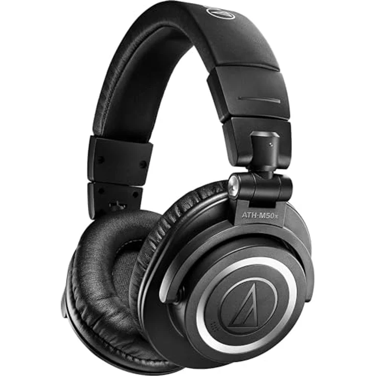 Audio-Technica ATH-M50xBT2, Kabellose Over-Ear-Kopfhörer mit 50 Stunden Akkulaufzeit, Schwarz – Bild 9