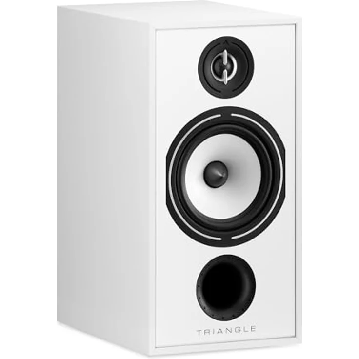 TRIANGLE BOREA BR04, Hi-Fi-Regallautsprecher mit 110W Leistung, 90 dB Wirkungsgrad, Bassreflex, weiß (Paar) – Bild 3