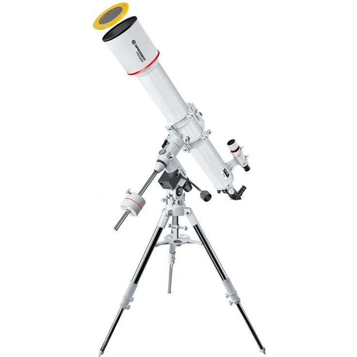 BRESSER Teleskop BRESSER Messier AR-127L/1200 Hexafoc EXOS-2/EQ5 Teleskop mit Objektiv-Sonnenfilter und parallaktischer Montierung – Bild 1