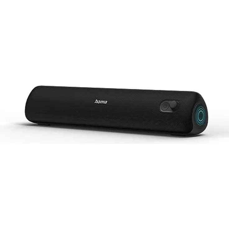 Hama PipeRoll 3.0 Bluetooth Lautsprecher (12 h Akkulaufzeit, Schwarz)