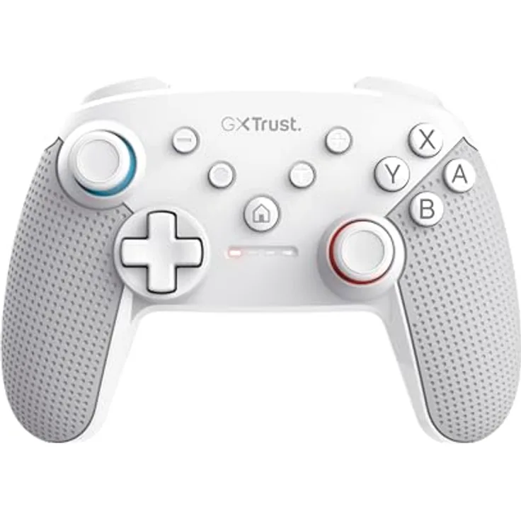 Trust Gaming GXT 1246W Muta Bluetooth Nintendo Switch Controller, Dual-Shock-Vibration, 15h Spielzeit, Weiß