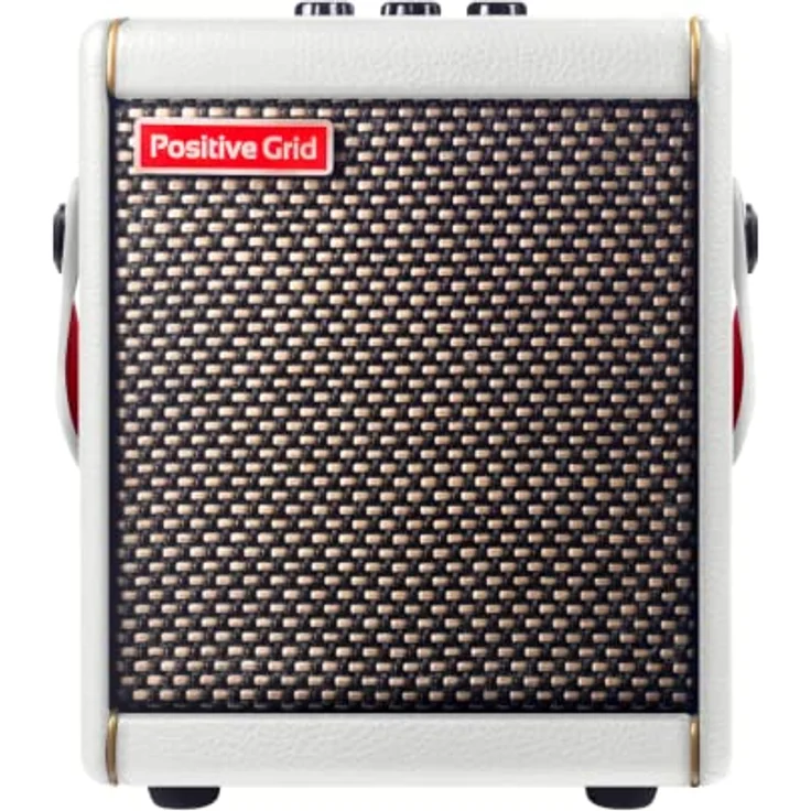 Positive Grid Spark MINI Gitarrenverstärker, für E-Gitarre Bass und Akustikgitarre tragbarer 10-W-Mini-Verstärker Perlweiß - Preisvergleich – Bild 2