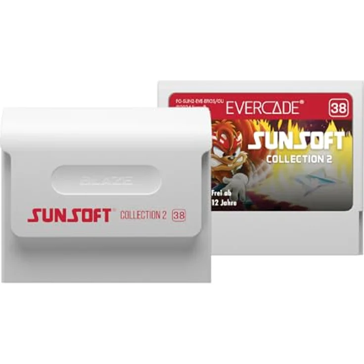 Blaze Entertainment Evercade Sunsoft Collection 2 Cartridge, Retro-Spielesammlung mit 7 Klassikern, kompatibel mit Evercade Handheld, VS, EXP und Super Pocket – Bild 2